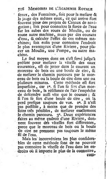 Histoire de l'Académie royale des sciences avec les Mémoires de mathematique & de physique, pour la même année, tires des registres de cette Académie.