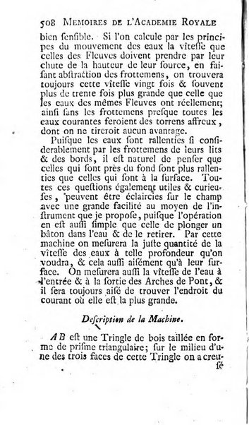 Histoire de l'Académie royale des sciences avec les Mémoires de mathematique & de physique, pour la même année, tires des registres de cette Académie.