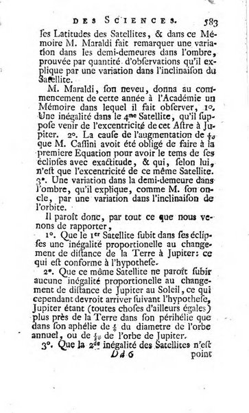 Histoire de l'Académie royale des sciences avec les Mémoires de mathematique & de physique, pour la même année, tires des registres de cette Académie.