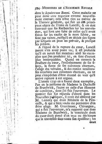 Histoire de l'Académie royale des sciences avec les Mémoires de mathematique & de physique, pour la même année, tires des registres de cette Académie.