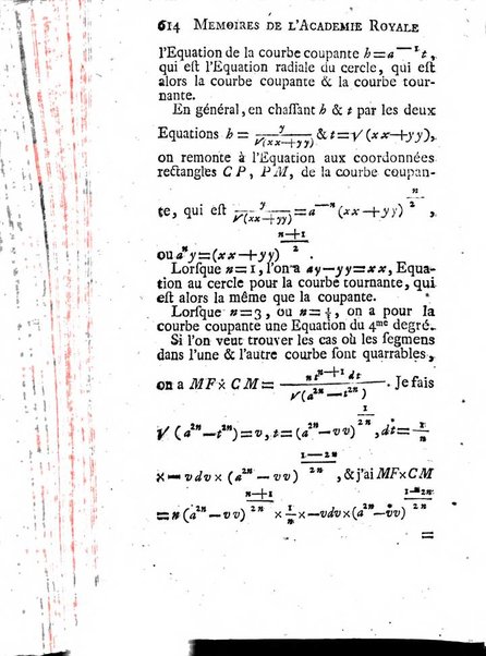 Histoire de l'Académie royale des sciences avec les Mémoires de mathematique & de physique, pour la même année, tires des registres de cette Académie.