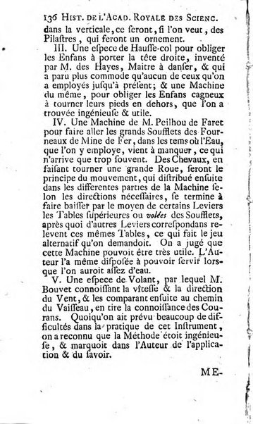 Histoire de l'Académie royale des sciences avec les Mémoires de mathematique & de physique, pour la même année, tires des registres de cette Académie.