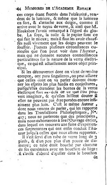 Histoire de l'Académie royale des sciences avec les Mémoires de mathematique & de physique, pour la même année, tires des registres de cette Académie.