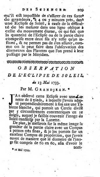 Histoire de l'Académie royale des sciences avec les Mémoires de mathematique & de physique, pour la même année, tires des registres de cette Académie.