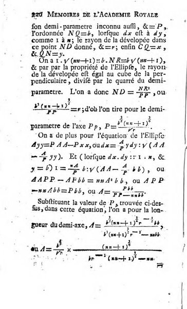 Histoire de l'Académie royale des sciences avec les Mémoires de mathematique & de physique, pour la même année, tires des registres de cette Académie.