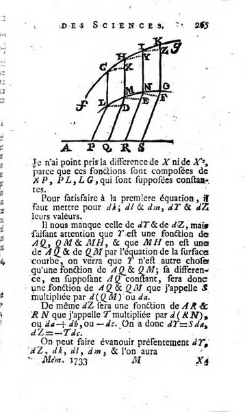 Histoire de l'Académie royale des sciences avec les Mémoires de mathematique & de physique, pour la même année, tires des registres de cette Académie.