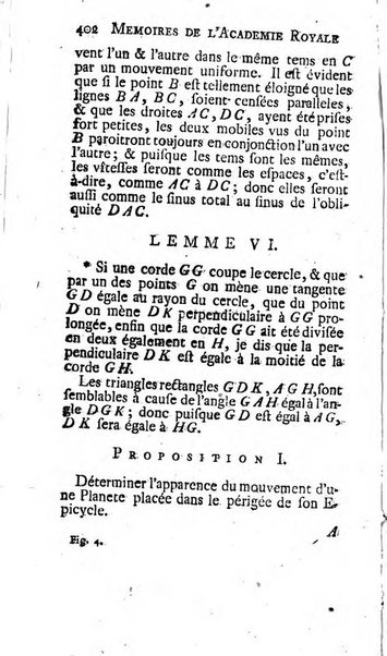 Histoire de l'Académie royale des sciences avec les Mémoires de mathematique & de physique, pour la même année, tires des registres de cette Académie.