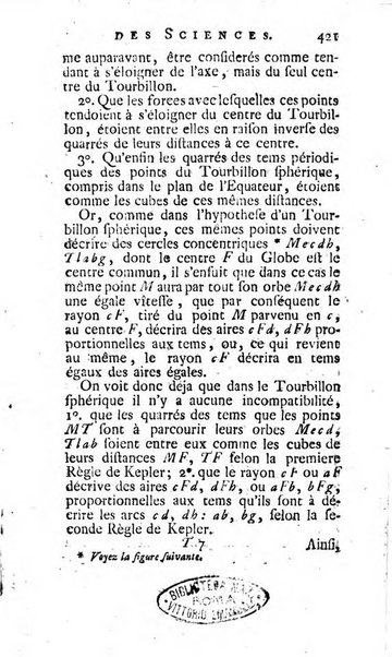 Histoire de l'Académie royale des sciences avec les Mémoires de mathematique & de physique, pour la même année, tires des registres de cette Académie.