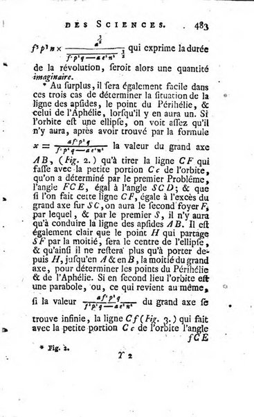 Histoire de l'Académie royale des sciences avec les Mémoires de mathematique & de physique, pour la même année, tires des registres de cette Académie.