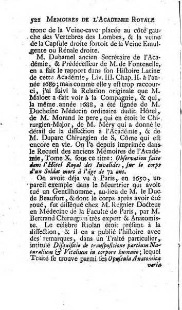 Histoire de l'Académie royale des sciences avec les Mémoires de mathematique & de physique, pour la même année, tires des registres de cette Académie.