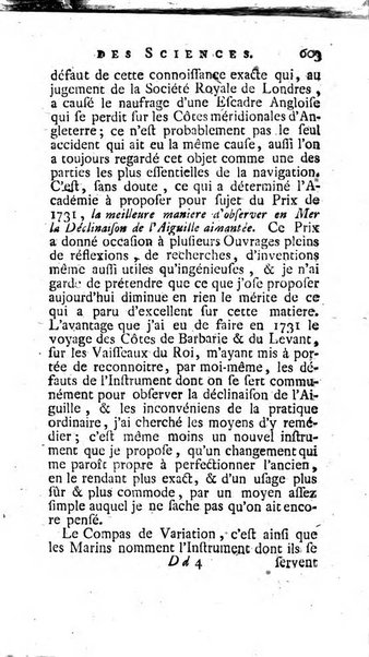 Histoire de l'Académie royale des sciences avec les Mémoires de mathematique & de physique, pour la même année, tires des registres de cette Académie.