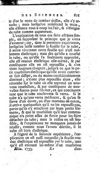 Histoire de l'Académie royale des sciences avec les Mémoires de mathematique & de physique, pour la même année, tires des registres de cette Académie.