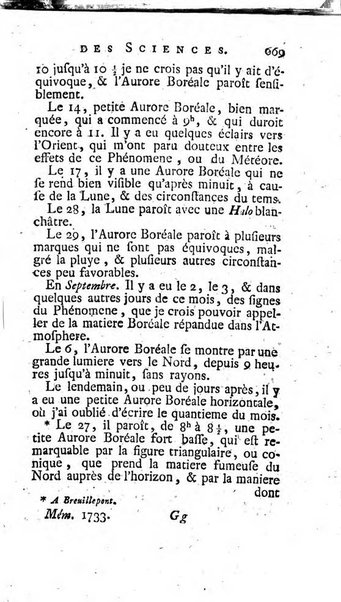 Histoire de l'Académie royale des sciences avec les Mémoires de mathematique & de physique, pour la même année, tires des registres de cette Académie.