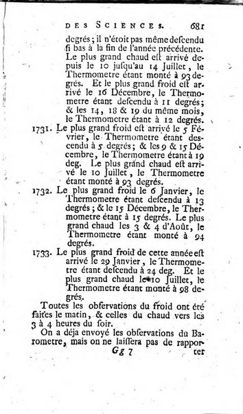 Histoire de l'Académie royale des sciences avec les Mémoires de mathematique & de physique, pour la même année, tires des registres de cette Académie.