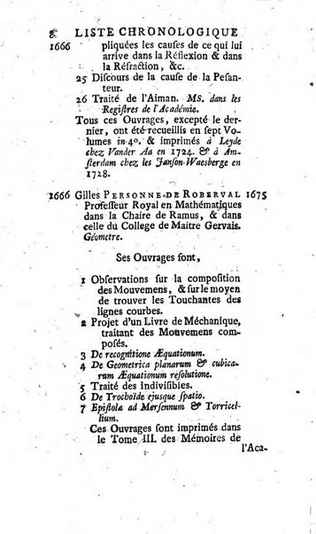 Histoire de l'Académie royale des sciences avec les Mémoires de mathematique & de physique, pour la même année, tires des registres de cette Académie.