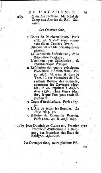 Histoire de l'Académie royale des sciences avec les Mémoires de mathematique & de physique, pour la même année, tires des registres de cette Académie.