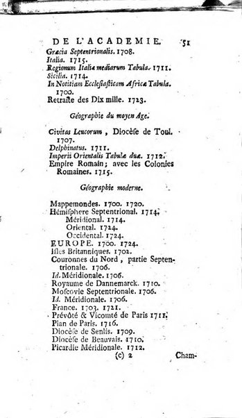 Histoire de l'Académie royale des sciences avec les Mémoires de mathematique & de physique, pour la même année, tires des registres de cette Académie.