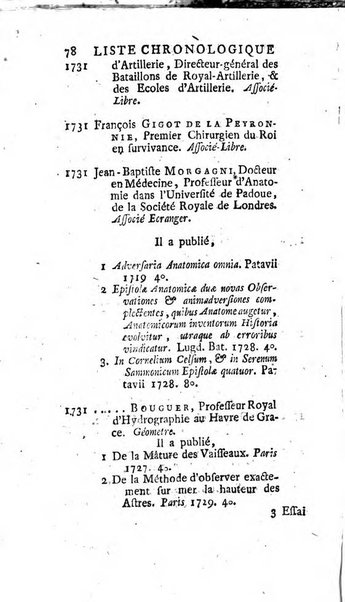 Histoire de l'Académie royale des sciences avec les Mémoires de mathematique & de physique, pour la même année, tires des registres de cette Académie.