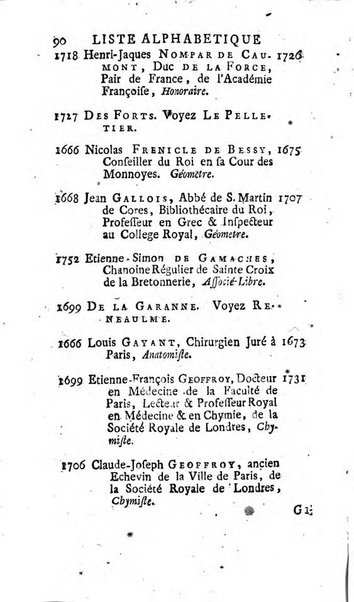 Histoire de l'Académie royale des sciences avec les Mémoires de mathematique & de physique, pour la même année, tires des registres de cette Académie.