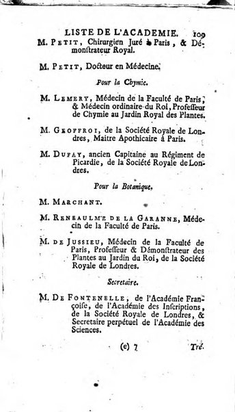 Histoire de l'Académie royale des sciences avec les Mémoires de mathematique & de physique, pour la même année, tires des registres de cette Académie.