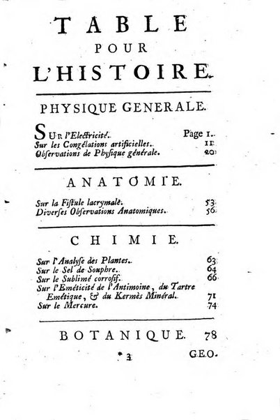 Histoire de l'Académie royale des sciences avec les Mémoires de mathematique & de physique, pour la même année, tires des registres de cette Académie.