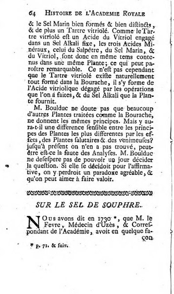 Histoire de l'Académie royale des sciences avec les Mémoires de mathematique & de physique, pour la même année, tires des registres de cette Académie.