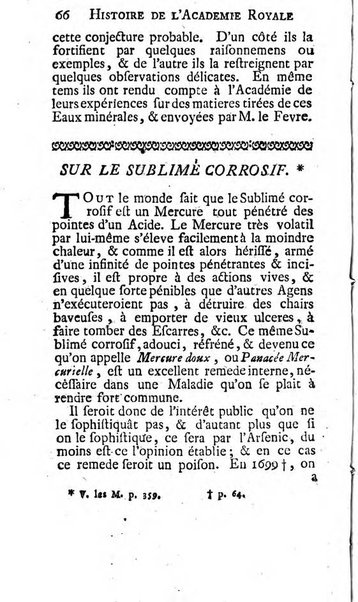 Histoire de l'Académie royale des sciences avec les Mémoires de mathematique & de physique, pour la même année, tires des registres de cette Académie.