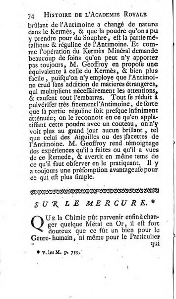 Histoire de l'Académie royale des sciences avec les Mémoires de mathematique & de physique, pour la même année, tires des registres de cette Académie.