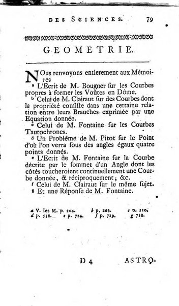 Histoire de l'Académie royale des sciences avec les Mémoires de mathematique & de physique, pour la même année, tires des registres de cette Académie.