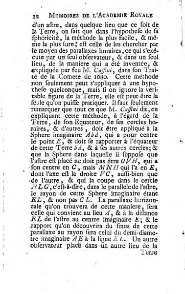 Histoire de l'Académie royale des sciences avec les Mémoires de mathematique & de physique, pour la même année, tires des registres de cette Académie.