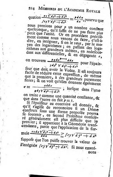 Histoire de l'Académie royale des sciences avec les Mémoires de mathematique & de physique, pour la même année, tires des registres de cette Académie.