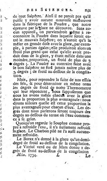 Histoire de l'Académie royale des sciences avec les Mémoires de mathematique & de physique, pour la même année, tires des registres de cette Académie.