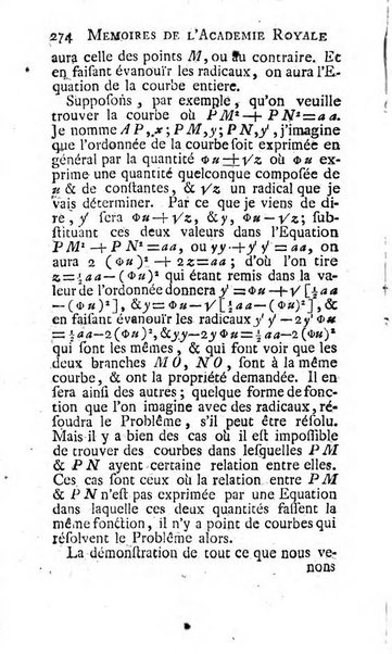 Histoire de l'Académie royale des sciences avec les Mémoires de mathematique & de physique, pour la même année, tires des registres de cette Académie.