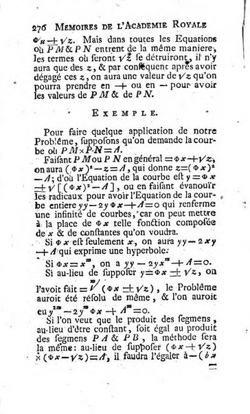 Histoire de l'Académie royale des sciences avec les Mémoires de mathematique & de physique, pour la même année, tires des registres de cette Académie.