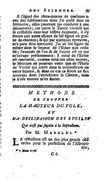 Histoire de l'Académie royale des sciences avec les Mémoires de mathematique & de physique, pour la même année, tires des registres de cette Académie.