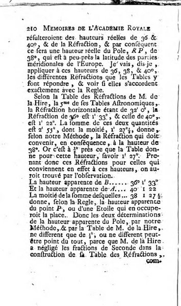 Histoire de l'Académie royale des sciences avec les Mémoires de mathematique & de physique, pour la même année, tires des registres de cette Académie.