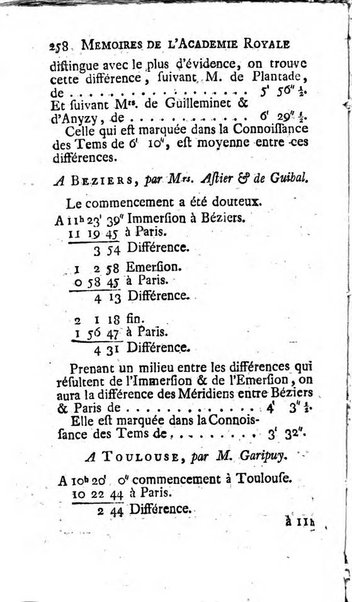 Histoire de l'Académie royale des sciences avec les Mémoires de mathematique & de physique, pour la même année, tires des registres de cette Académie.