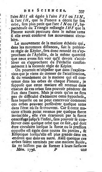 Histoire de l'Académie royale des sciences avec les Mémoires de mathematique & de physique, pour la même année, tires des registres de cette Académie.