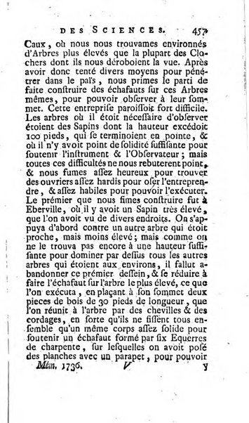 Histoire de l'Académie royale des sciences avec les Mémoires de mathematique & de physique, pour la même année, tires des registres de cette Académie.