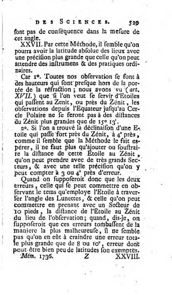 Histoire de l'Académie royale des sciences avec les Mémoires de mathematique & de physique, pour la même année, tires des registres de cette Académie.