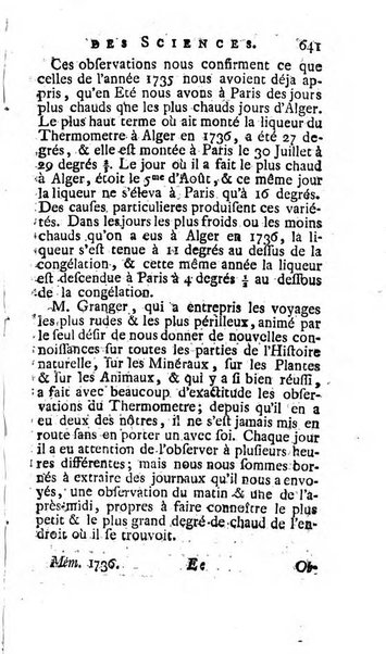 Histoire de l'Académie royale des sciences avec les Mémoires de mathematique & de physique, pour la même année, tires des registres de cette Académie.