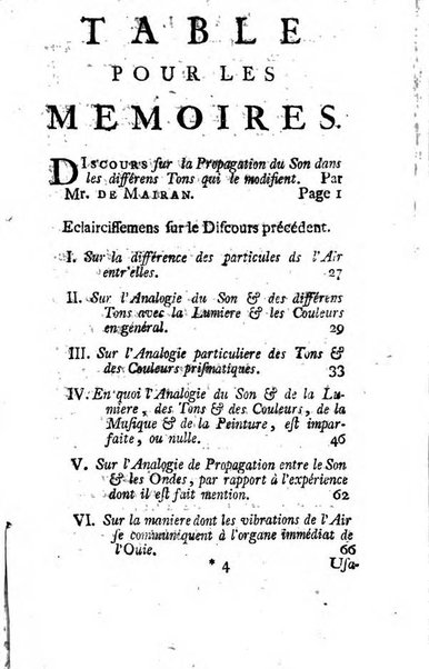 Histoire de l'Académie royale des sciences avec les Mémoires de mathematique & de physique, pour la même année, tires des registres de cette Académie.