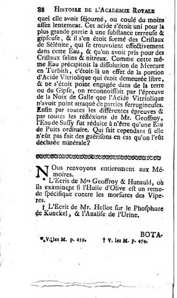 Histoire de l'Académie royale des sciences avec les Mémoires de mathematique & de physique, pour la même année, tires des registres de cette Académie.