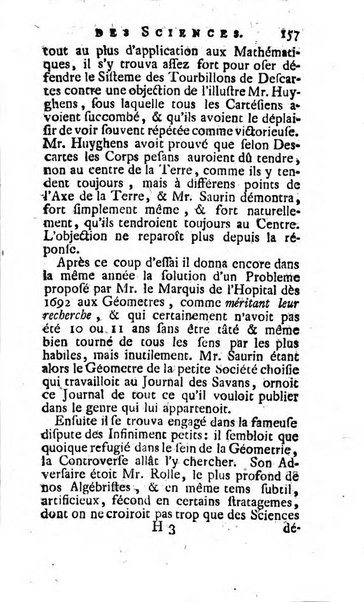 Histoire de l'Académie royale des sciences avec les Mémoires de mathematique & de physique, pour la même année, tires des registres de cette Académie.