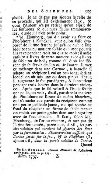 Histoire de l'Académie royale des sciences avec les Mémoires de mathematique & de physique, pour la même année, tires des registres de cette Académie.