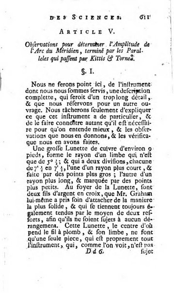 Histoire de l'Académie royale des sciences avec les Mémoires de mathematique & de physique, pour la même année, tires des registres de cette Académie.