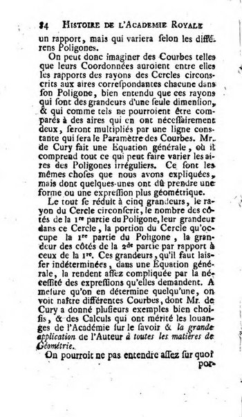 Histoire de l'Académie royale des sciences avec les Mémoires de mathematique & de physique, pour la même année, tires des registres de cette Académie.