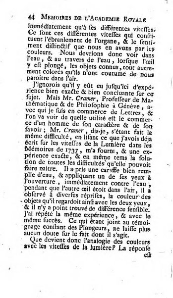 Histoire de l'Académie royale des sciences avec les Mémoires de mathematique & de physique, pour la même année, tires des registres de cette Académie.