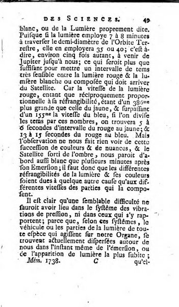 Histoire de l'Académie royale des sciences avec les Mémoires de mathematique & de physique, pour la même année, tires des registres de cette Académie.