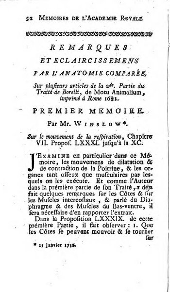 Histoire de l'Académie royale des sciences avec les Mémoires de mathematique & de physique, pour la même année, tires des registres de cette Académie.